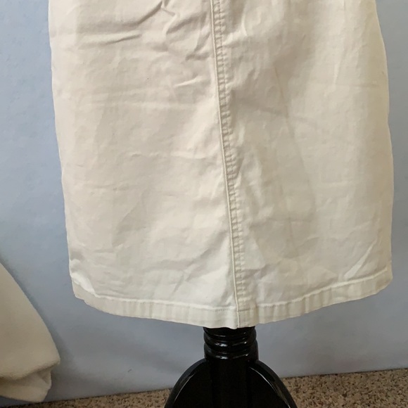 Cream Khaki Skirt Blu Y2 - Picture 3 of 11